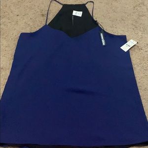 Never worn! Express reversible cami in dark blue
